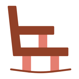 Baby chair icon