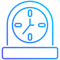 Table clock icon