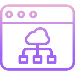 Cloud computing icon