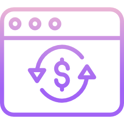 Online payment icon