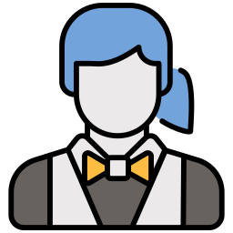 Waitress icon