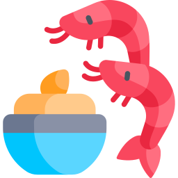 Shrimp cocktail icon