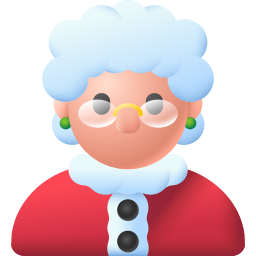 signora claus icona