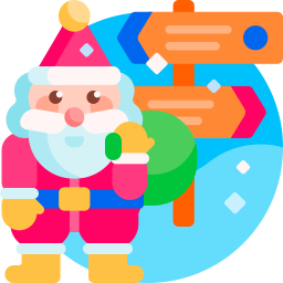 Santa claus icon