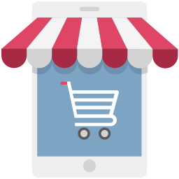 Online shop icon