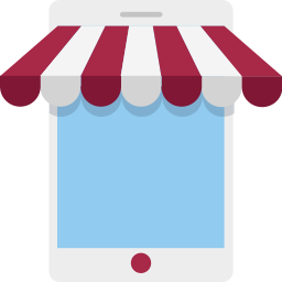 Online shop icon