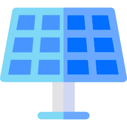 Solar panel icon