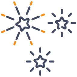 fogos de artifício Ícone