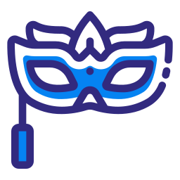 Party mask icon