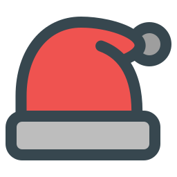 Christmas hat icon