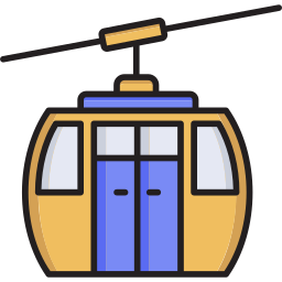 Cable car icon