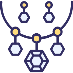 Necklace display icon