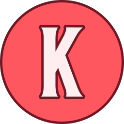 buchstabe k icon