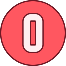 文字o icon