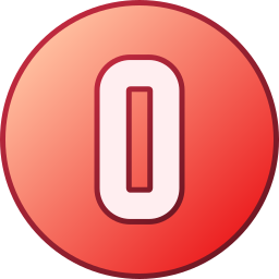 文字o icon