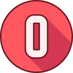 文字o icon