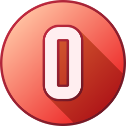 文字o icon