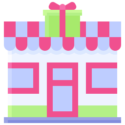 Gift shop icon