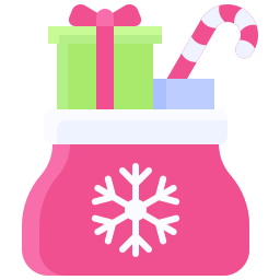 Christmas bag icon