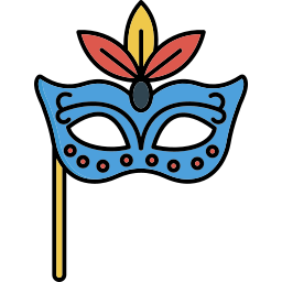 Carnival mask icon