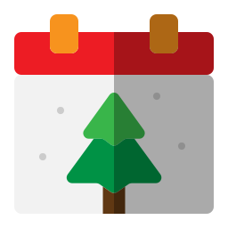 Calendar date icon