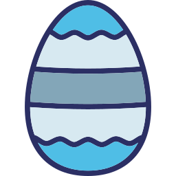 Easter day icon