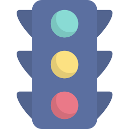 Traffic light icon