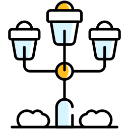 Street lights icon