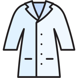 Lab coat icon