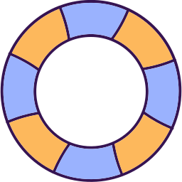 Pool tire icon