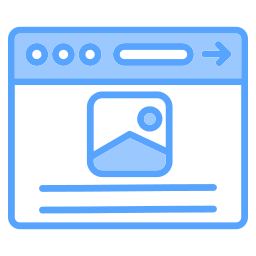 Website content icon