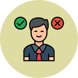 Decision making icon