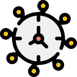 Wall clock icon