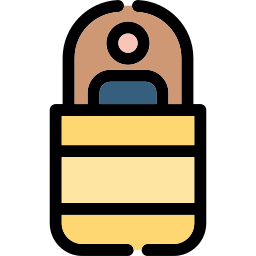 Sleeping bag icon