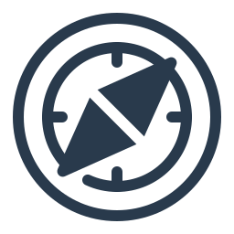 Compass guidance icon