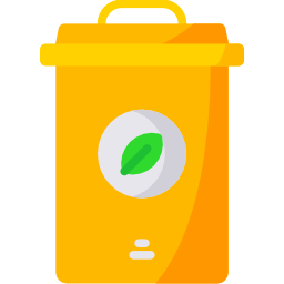 Trash bin icon