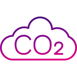 nuage de co2 Icône