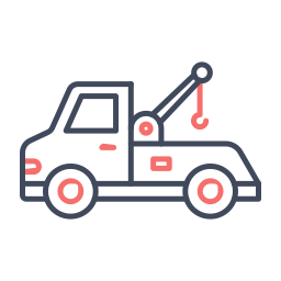 Tow truck icon