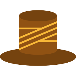 Top hat icon