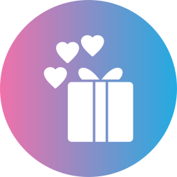 Gift box icon