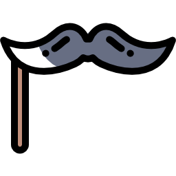 moustache Icône