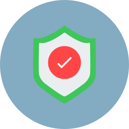 Protection shield icon