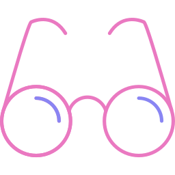 Reading glasses icon