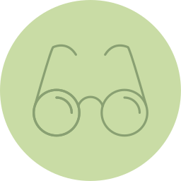 Reading glasses icon