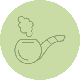 Smoking pipe icon