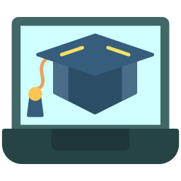 Online learning icon