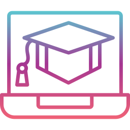 Online learning icon