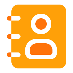 Telephone book icon