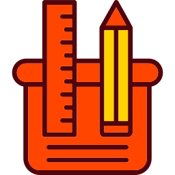 outils de dessin Icône