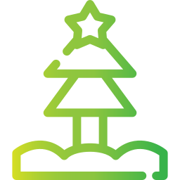 Christmas tree icon